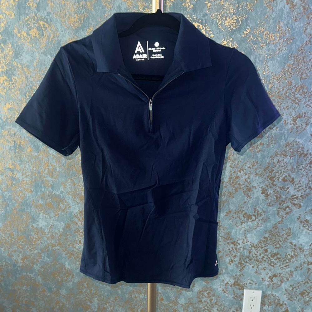 Adair Women's Navy Polo Shirt